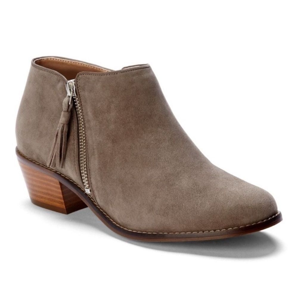 Vionic Serena Suede Ankle Booties